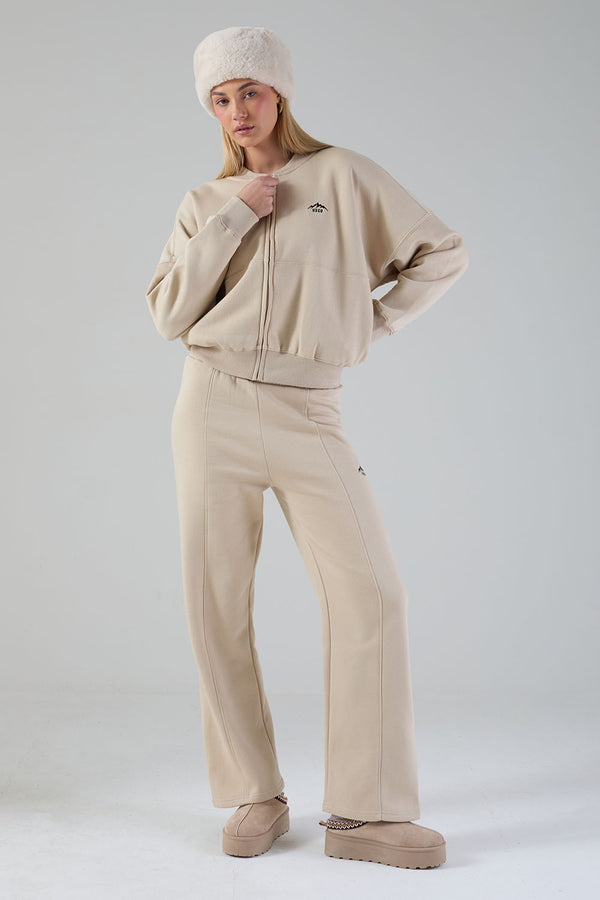 The Apex Tracksuit in Oatmeal