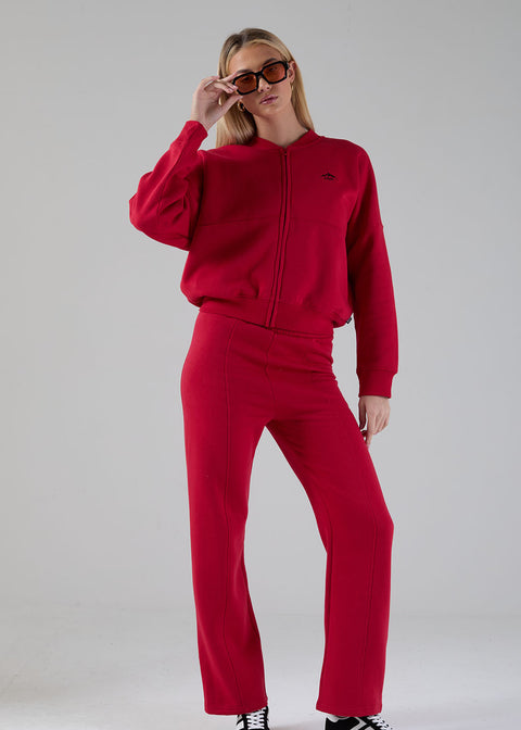 The Apex Tracksuit in Red