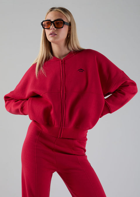 The Apex Tracksuit in Red