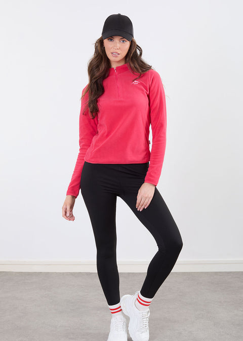 The Flex Fleece in Coral US45516