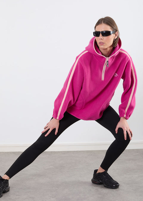 The Echo Fleece in Fuschia US45513