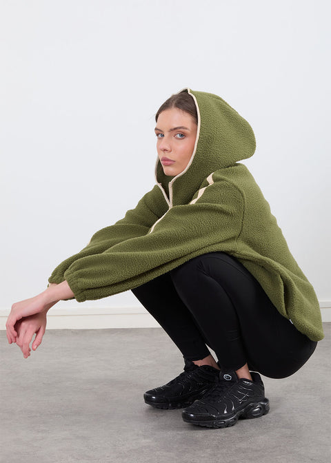 The Echo Fleece in Khaki US45513