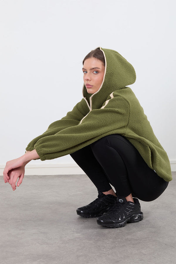 The Echo Fleece in Khaki US45513