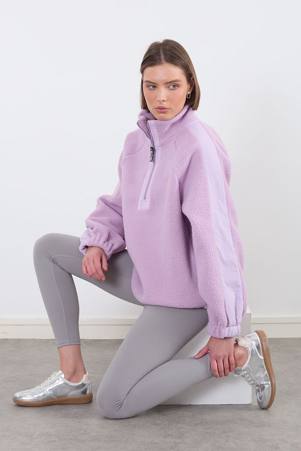 Horizon Fleece in Purple US45519