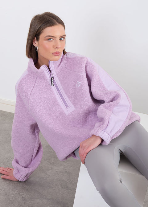 Horizon Fleece in Purple US45519