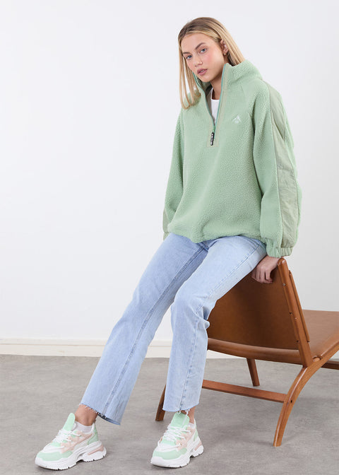 Horizon Fleece in Mint  US45519