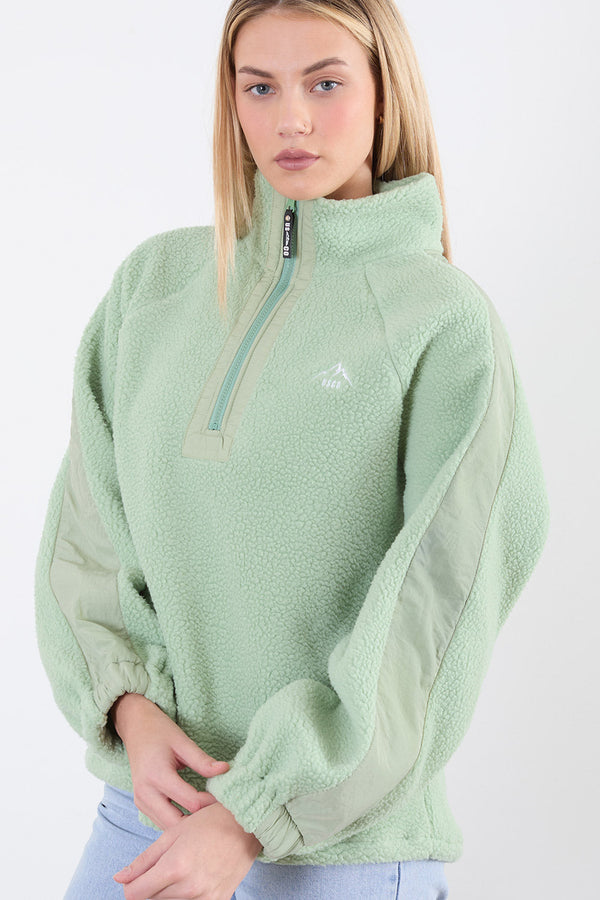 Horizon Fleece in Mint  US45519