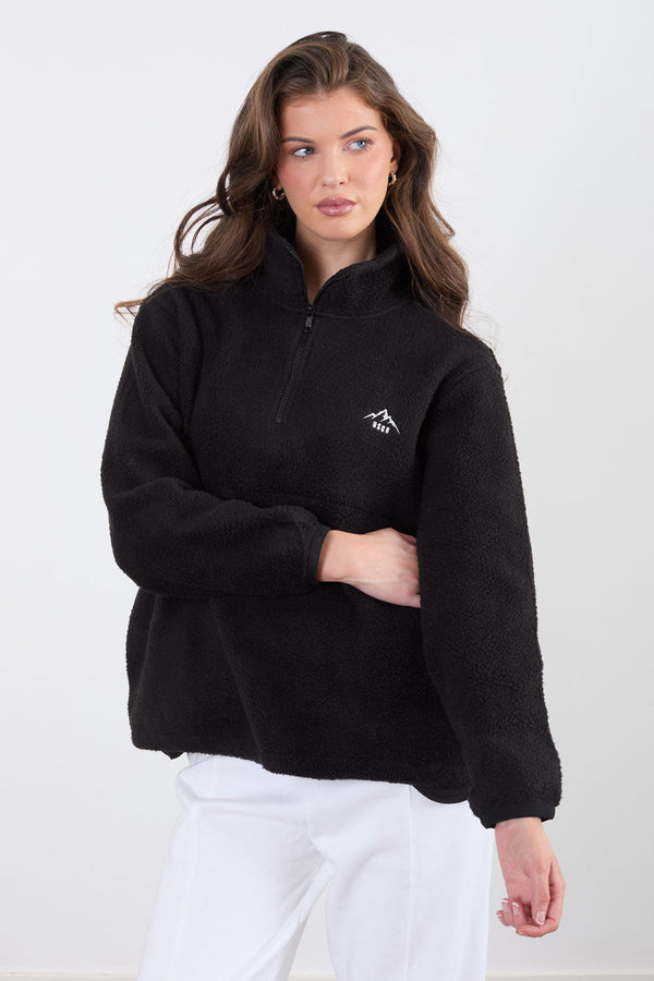 Molly Fleece In Black US45508