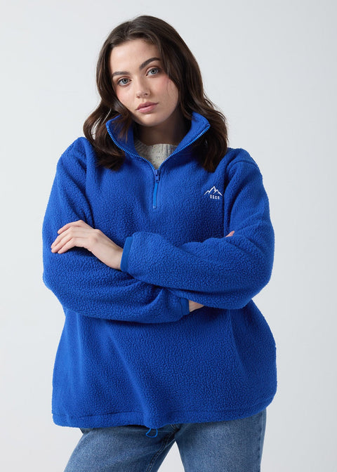 Molly Fleece In Cobalt USCO45508