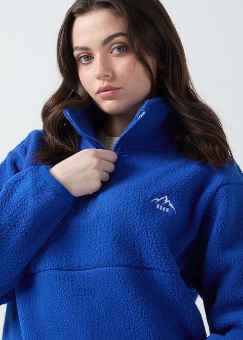 Molly Fleece In Cobalt USCO45508