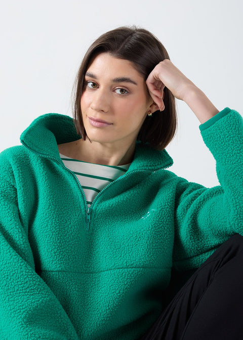 Molly fleece in Green USCO45508