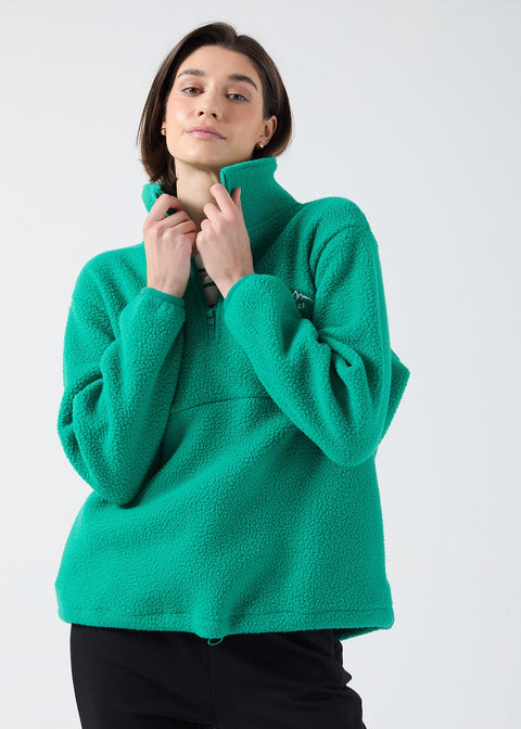 Molly fleece in Green USCO45508