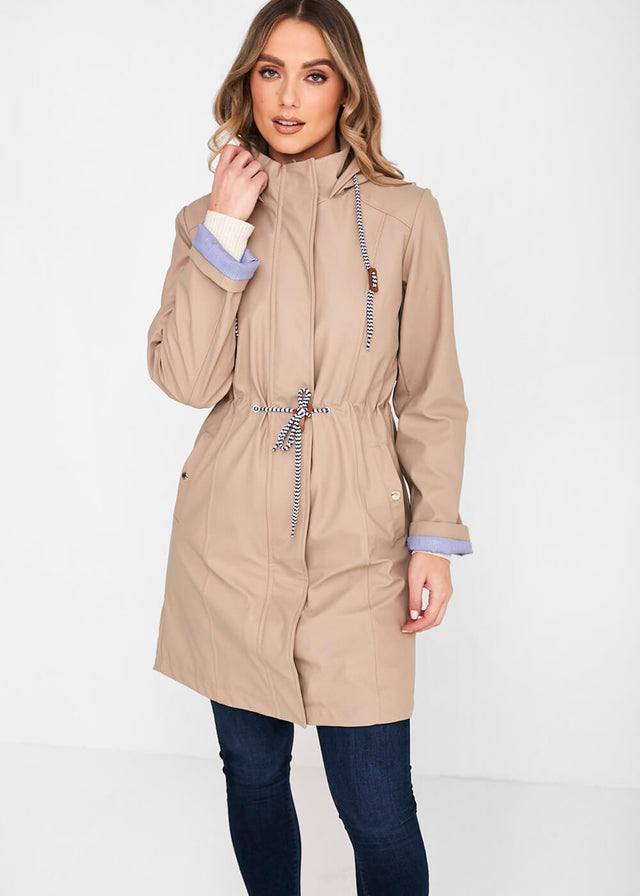 Marc Angelo Longline Raincoat